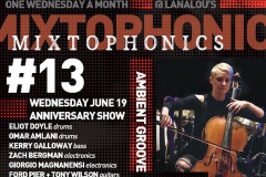 Mixtophonics #13 and #14  poster